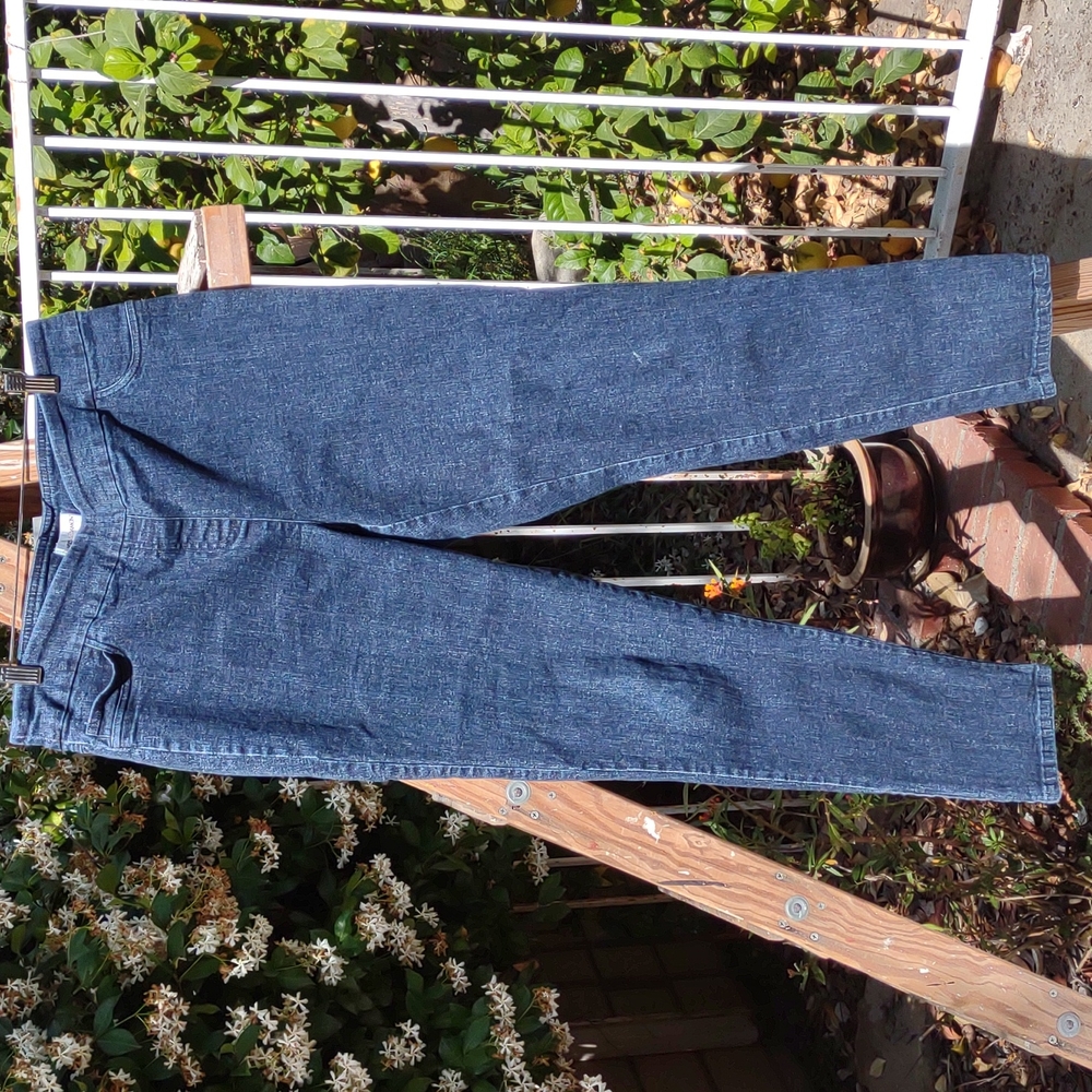 Draper's Damon's Dark Wash Pull On Jeans/Jeggings L